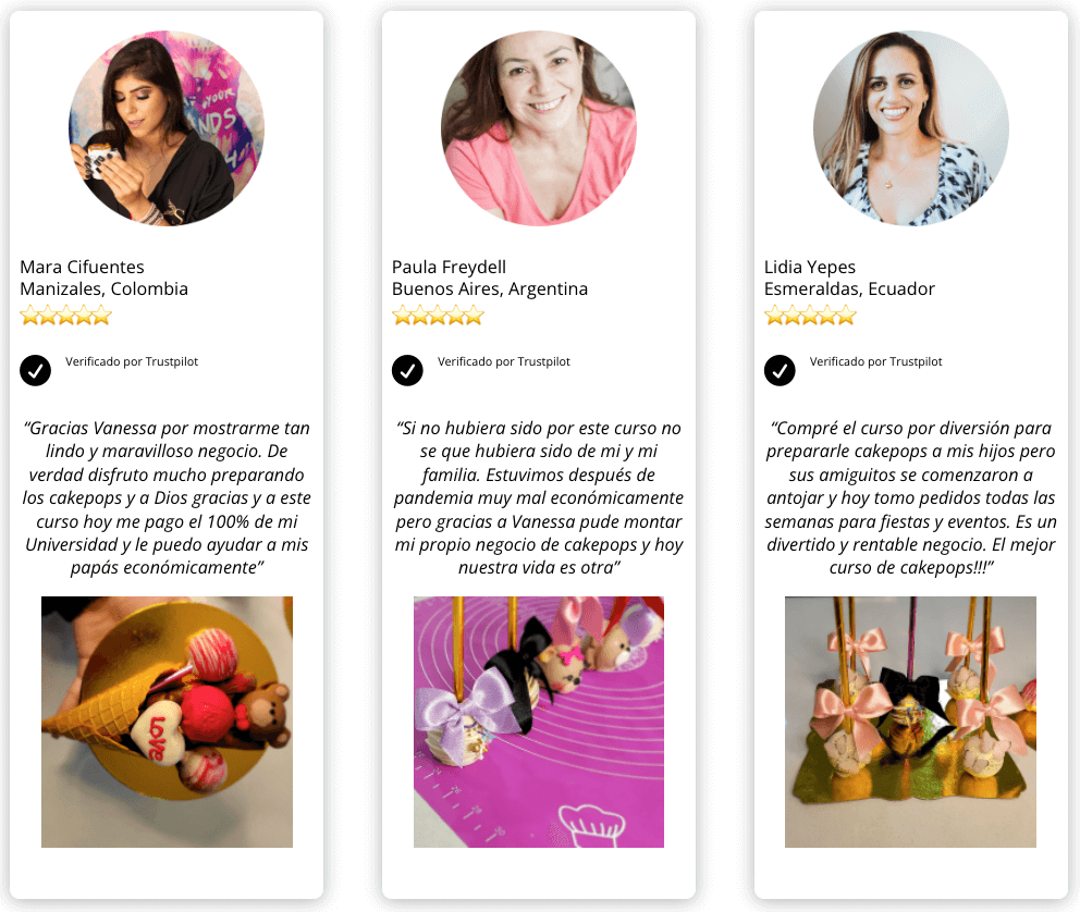 Testimonios Pagina Web